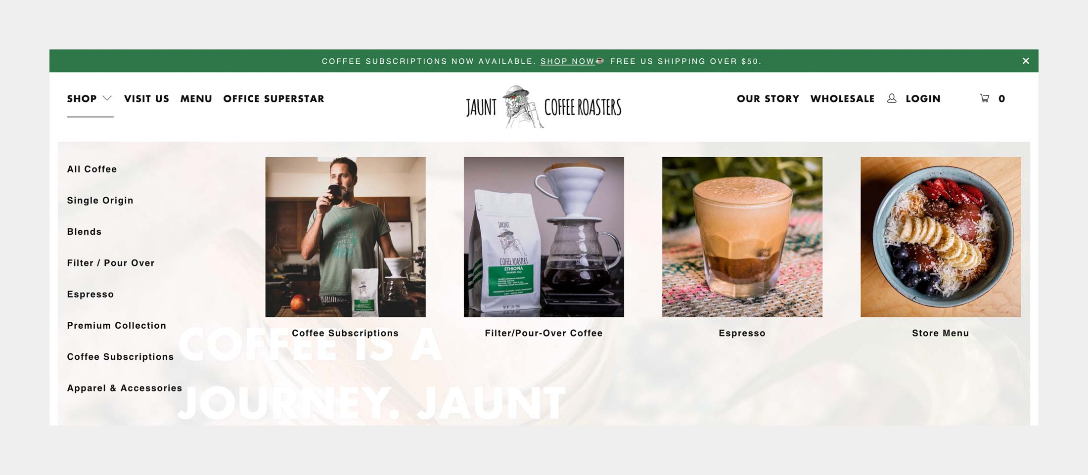 Jaunt Coffee Roasters Stranded